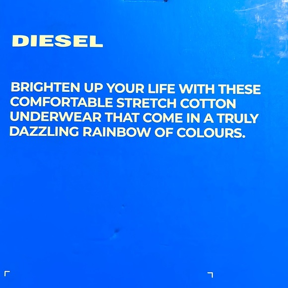 Diesel Boxer Briefs - Green, Red, White - Picture 2 of 4